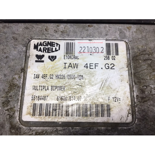 Fiat Multipla 1.6 Motor Beyni IAW4EF.G2 55184487 HW226