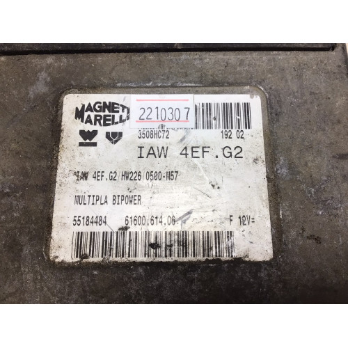 Fiat Multipla 1.6 Motor Beyni 55184484 IAW4EF.G2 HW226