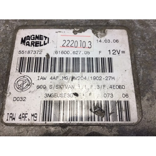 Fiat 600 Motor Beyni IAW4AF.M9 HW204 55187372