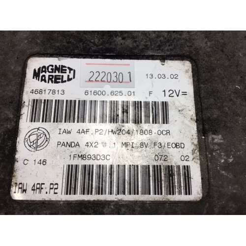 Fiat Panda 1.1 Motor Beyni IAW4AF.P2 HW204 46817813