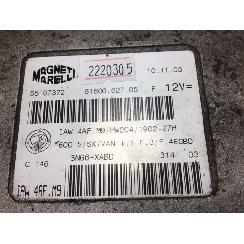 Fiat 600 Motor Beyni IAW4AF.M9 HW204 55187372