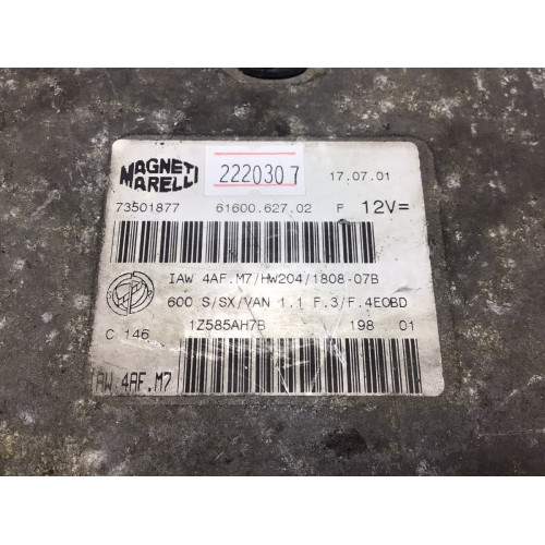 Fiat Seicento Motor Beyni IAW4AF.M7 HW204 73501877