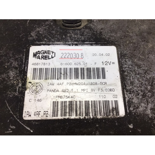 Fiat Panda 1.1 Motor Beyni IAW4AF.P2 HW204 46817813