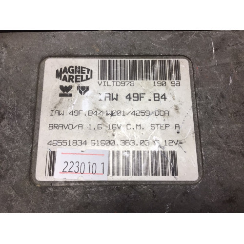 Fiat Bravo 1.6 Motor Beyni IAW49F.B4 46551834 HW001