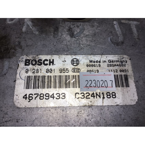 Fiat Punto 1.9 Motor Beyni 0281001955 46789433 C324N188