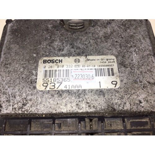 Alfa Romeo 147 1.9 JTD Motor Beyni 0281010332 55185365