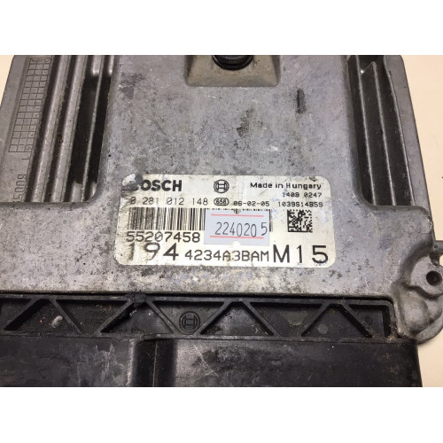Fiat Croma 1.9 Motor Beyni 0281012148 55207458