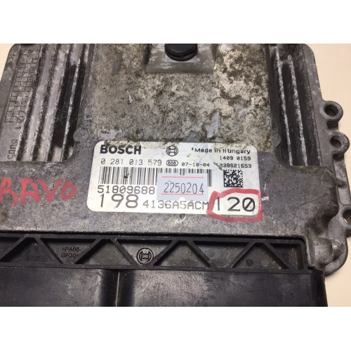 Fiat Bravo 1.9 JTD Motor Beyni 0281013579 51809688