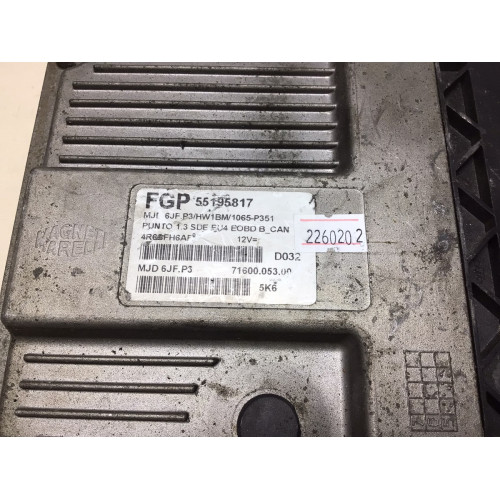 Renault Megane 1.5 DCI Motor Beyni S122326109A 8200565863 8200592611 SID301