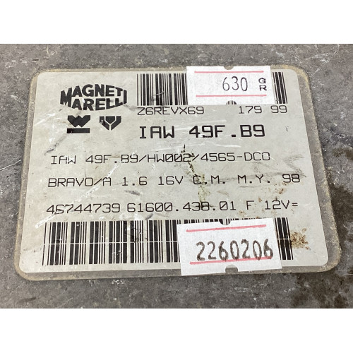 Fiat Bravo 1.6 Motor Beyni IAW49F.B9 46744739 HW002