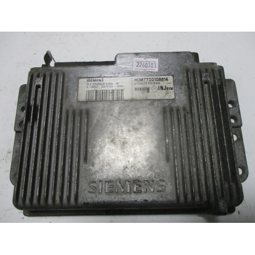Renault Clio 2 1.4 Motor Beyni S115303100B HOM7700108814 7700112342