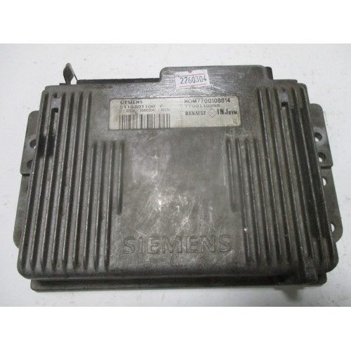 Renault Clio 1.4 Motor Beyni S115301100C HOM7700108814 7700110258