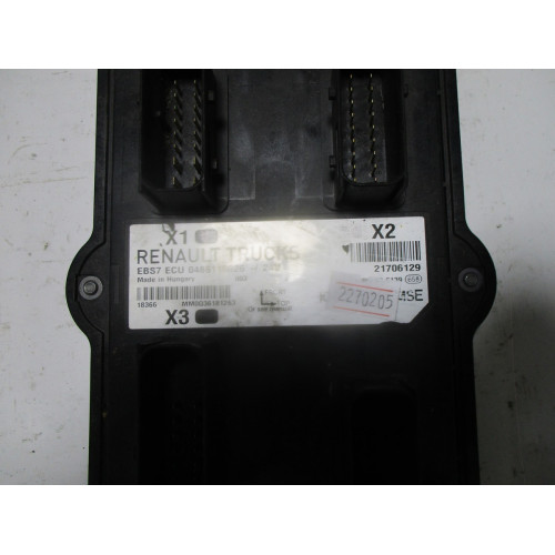 Renault T EBS7 Motor Beyni 21706129 0486110026