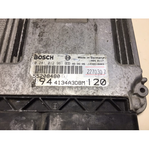 Fiat Croma 1.9 Motor Beyni 0281012961 55208480