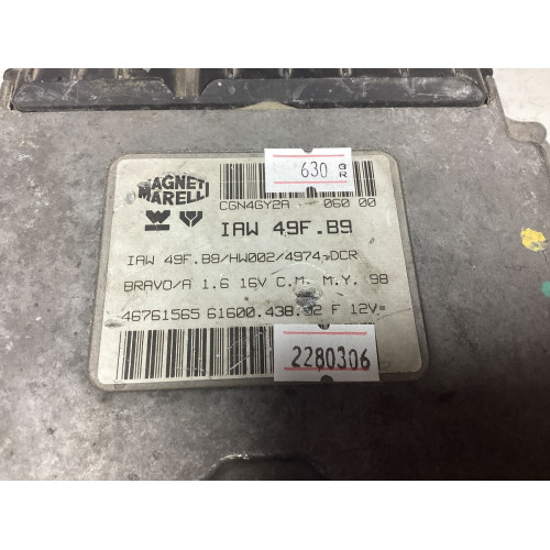 Fiat Bravo Motor Beyni 46761565 IAW 49F.B9 HW002