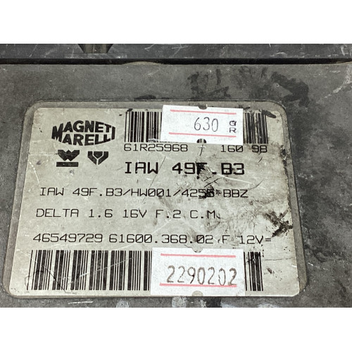Lancia Delta Dedra 1.6 Motor Beyni IAW 49F.B3 HW001 46549729