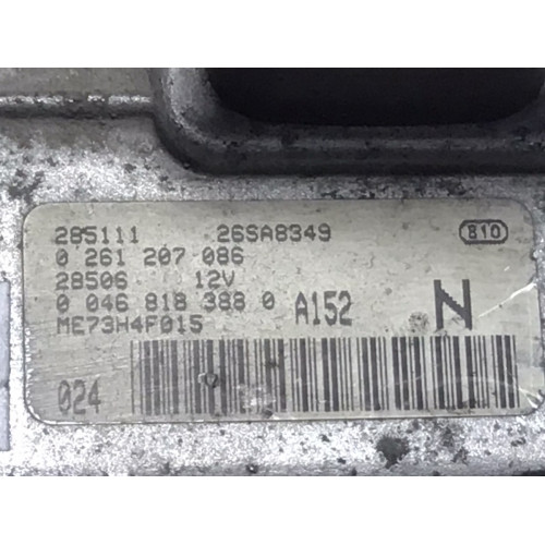 Fiat Stilo 1.2 Motor Beyni 0261207086 00468183880