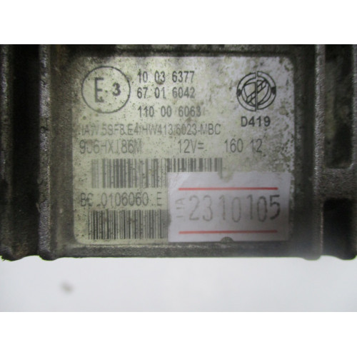 Fiat Punto Motor Beyni IAW5SF8.E4 10036377 67016042
