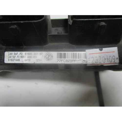 Fiat Punto 1.2 Motor Beyni IAW5AF.P3 HW603 61600.651.07 51827446