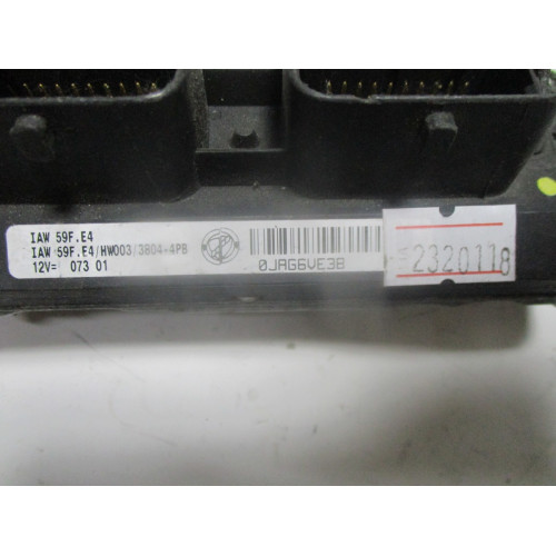 Fiat Punto 1.2 Motor Beyni 55181150 IAW59F.E4 HW003