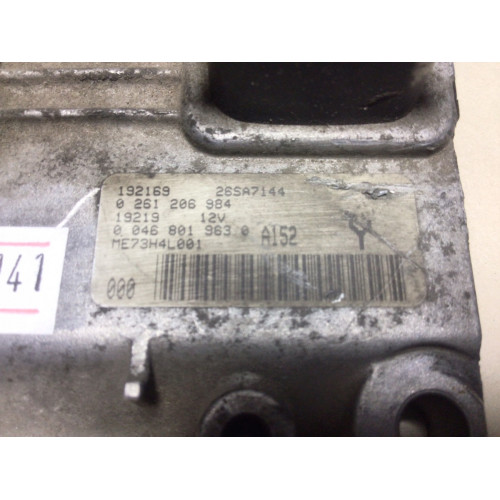 Lancia Y 1.2 Motor Beyni 0261206984 00468019630Y ME73H4L001