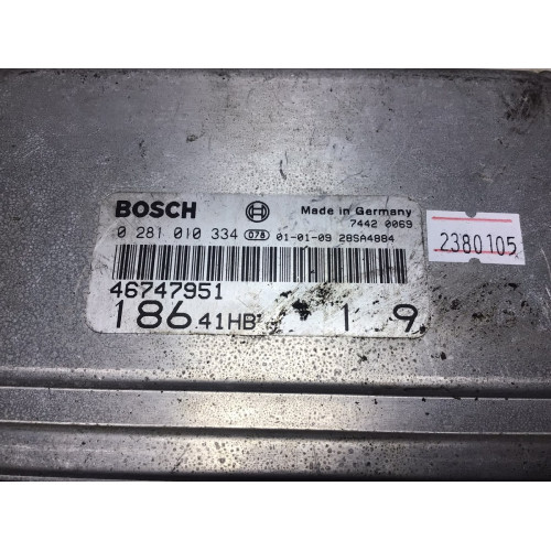 Fiat Stilo Doblo 1.9  Motor Beyni 0281010334 46747951