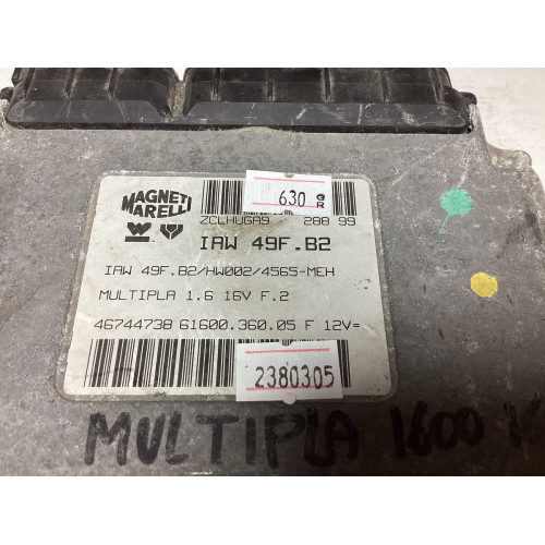 Fiat Multipla Motor Beyni IAW 49F.B2 46744738 HW002
