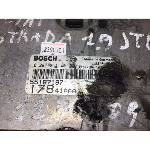 Fiat Strada 1.9 Motor Beyni 0281011401 55187187