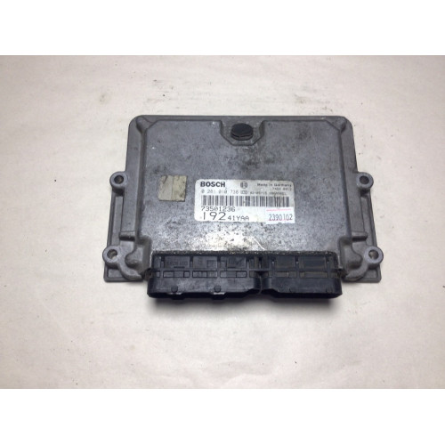 Fiat Stilo 1.9 Motor Beyni 0281010738 73501236
