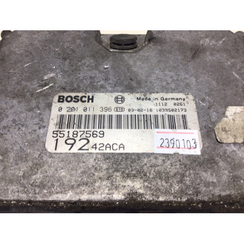 Fiat Stilo 1.9 Jtd Motor Beyni 0281011396 55187569