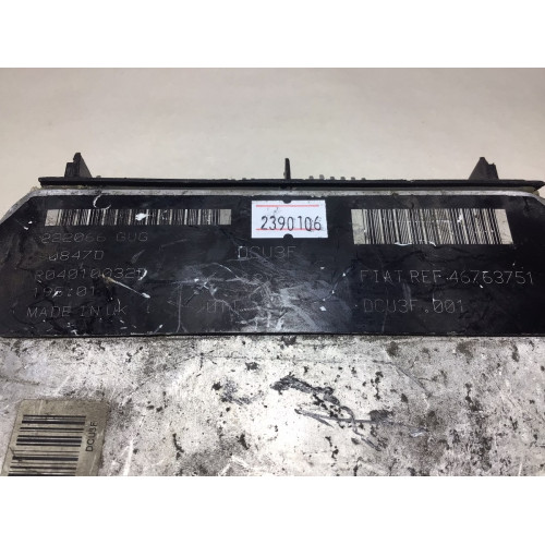 Fiat Doblo 1.9 Motor Beyni 46763751 DCU3F R04010032D