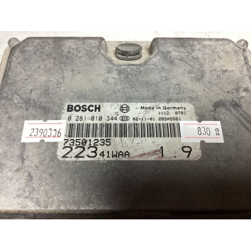 Fiat Doblo 1.9 Motor Beyni 0281010344 73501235