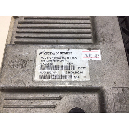 Lancia Ypsilon 1.3 Motor Beyni MJD6F3.Y5 51825036 HW03T