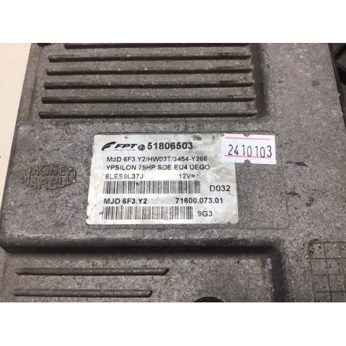 Lancia Ypsilon 1.3 Motor Beyni MJD6F3.Y2 51806503 HW03T