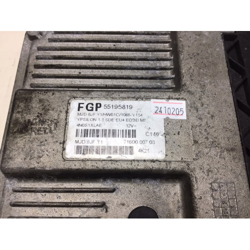 Lancia Ypsilon 1.3 Motor Beyni MJD6JF.Y1 55195819 HWO1C
