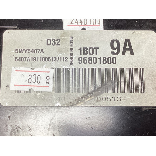 Daewoo Matiz Motor Beyni 5WY5407A 96801800