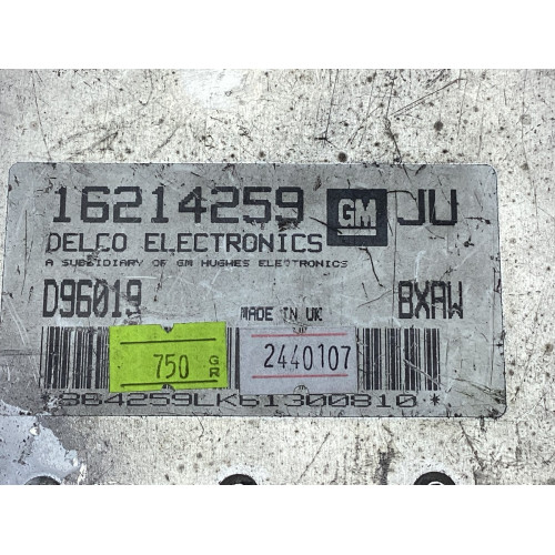 Opel Astra F 1.6 16V Motor Beyni 16214259 D96019 JU