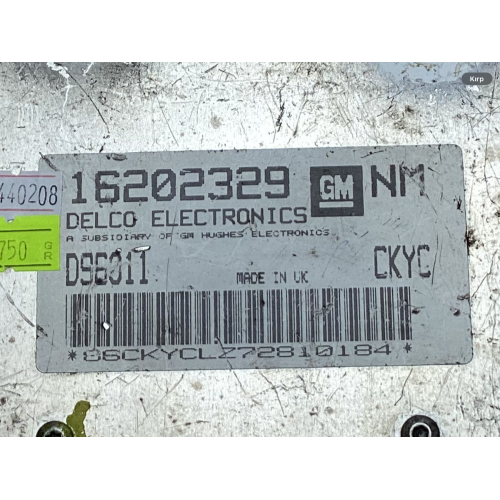Opel Astra F 1.4İ Motor Beyni 16202329 NM CKYC