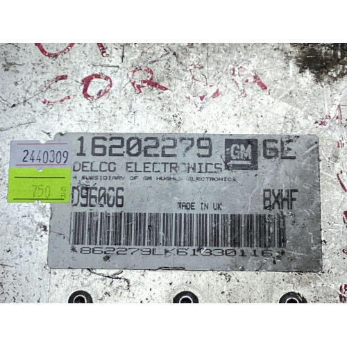 Opel Corsa 1.4 Motor Beyni 16202279 GE