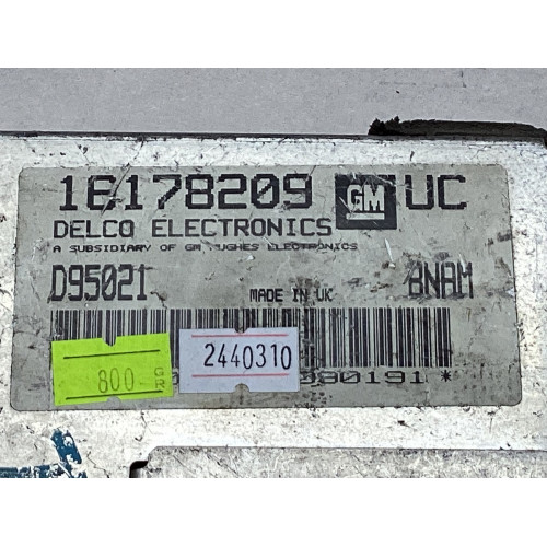 Opel Tigra 1.6 Motor Beyni 16178209 UC