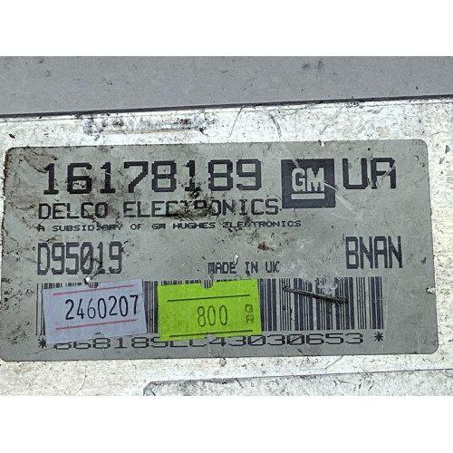 Opel Tigra 1.4 16V Motor Beyni 16178189 UA