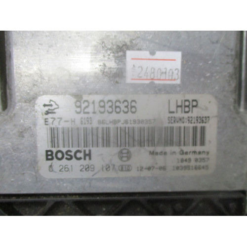 Chevrolet Captiva Motor Beyni 0261209107 92193636