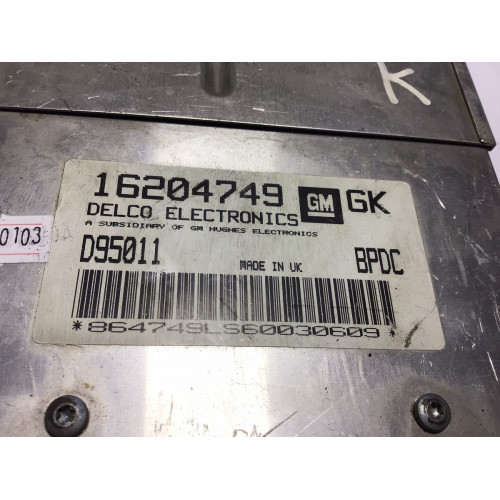 Opel Corsa B 1.4 Motor Beyni 16204749GK D95011