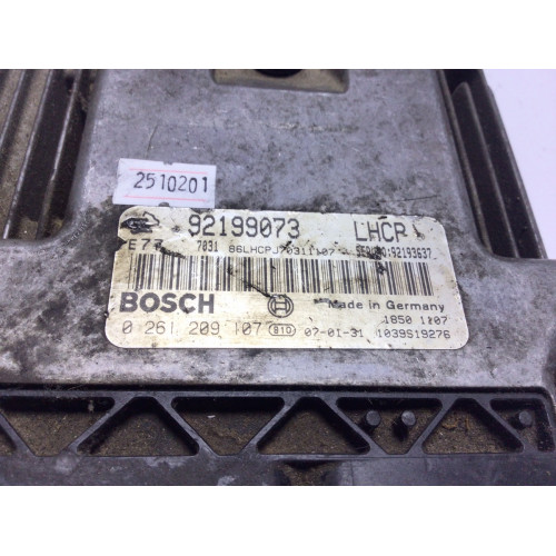 Chevrolet Captiva Motor Beyni 0261209107 92199073