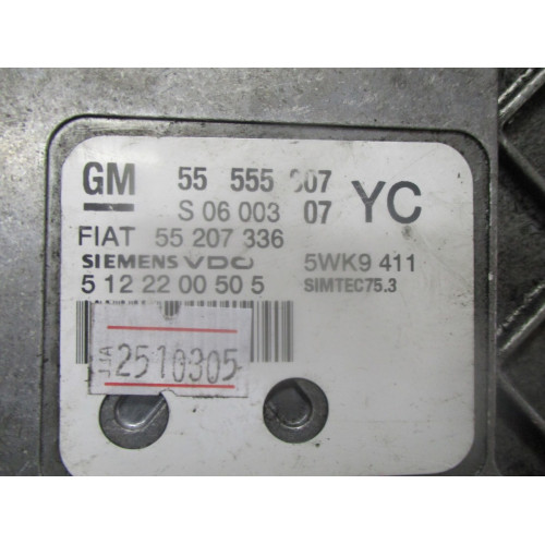 Fiat Croma 1.8 V16 Motor Beyni 55555807 55207336 5WK9411 SIMTEC75.3