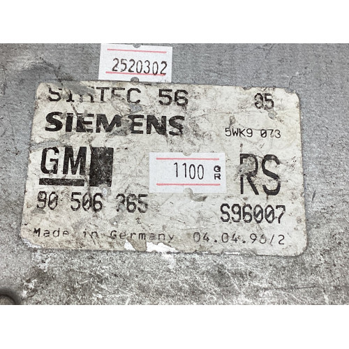Opel Vectra B Motor Beyni 90506365 RS