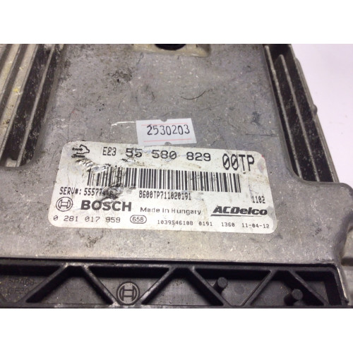 Opel Corsa D A13DTC 1.3CDTI Motor Beyni 55580829 0281017959