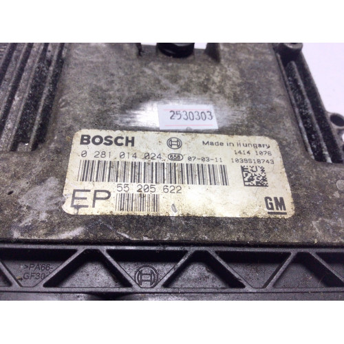 Opel Zafira 1.9 Motor Beyni 0281014024 55205622