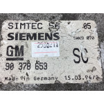 Opel Omega 2.0 Motor Beyni 90378653 SC 5WK9070 Simtec 56