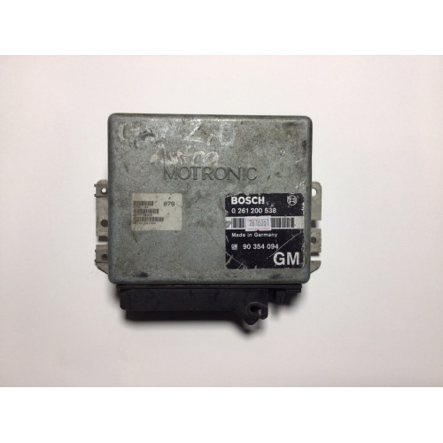 Opel Astra 2.0 Motor Beyni 0261200538 90354094GM